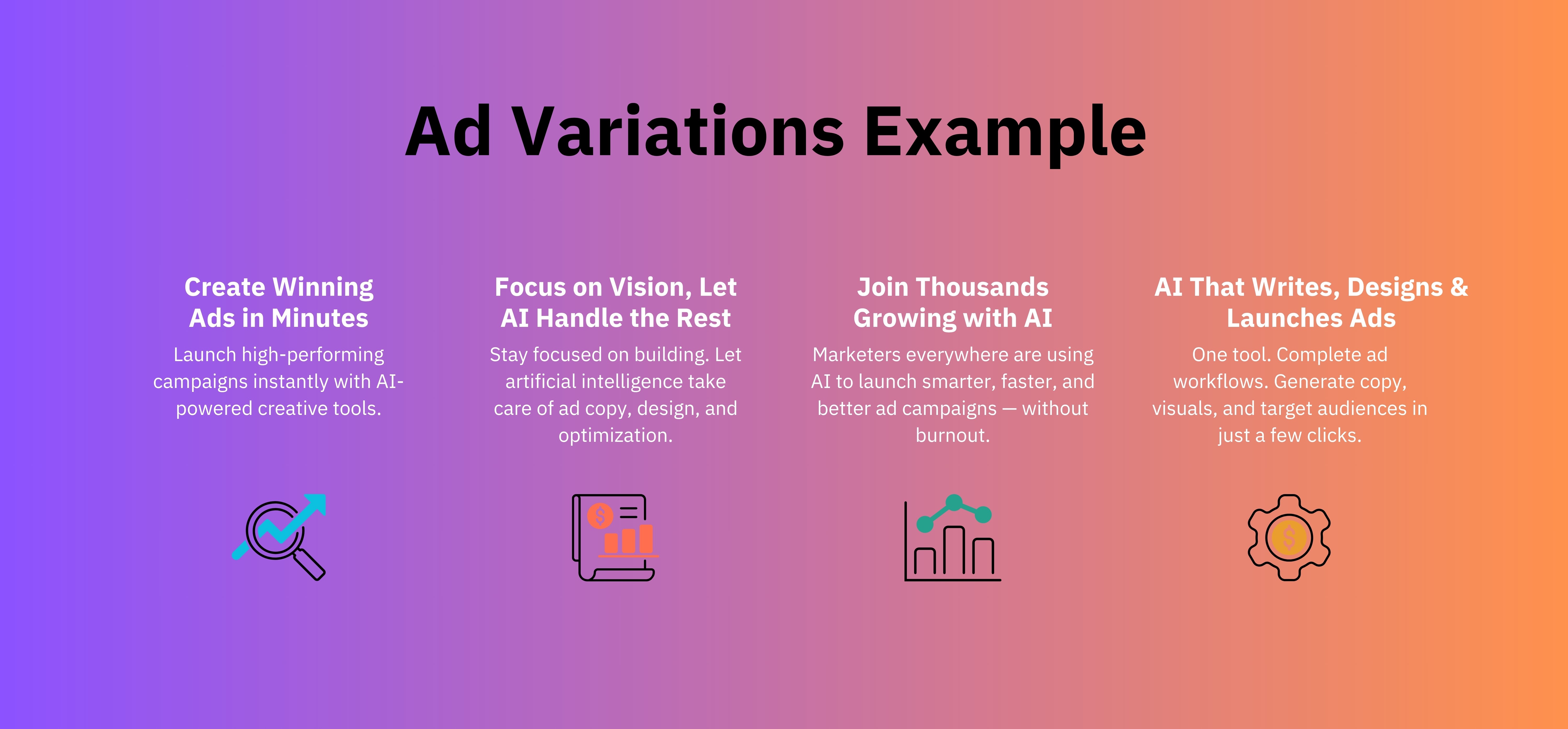 Ad Variations Example