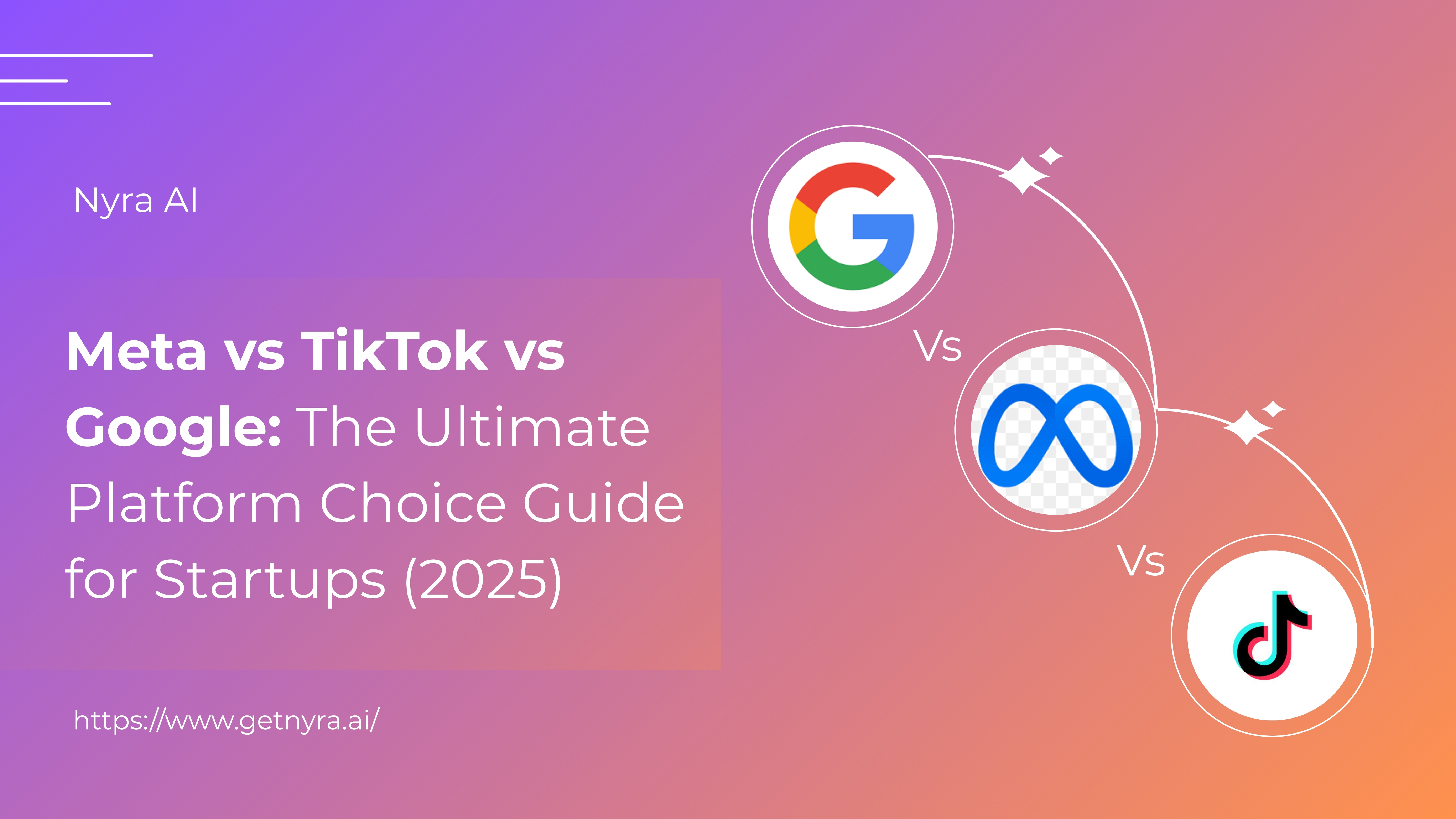 Meta vs TikTok vs Google: The Ultimate Platform Choice Guide for Startups (2025)